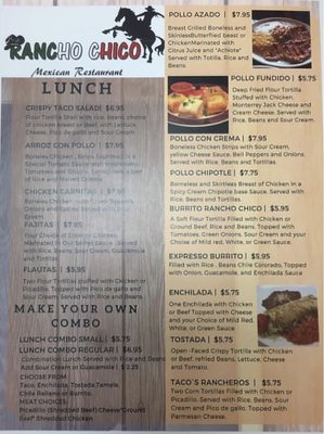 Menu photo 6 Rancho Chico Cedar Falls, IA Menu photo 6 Rancho Chico Cedar Falls, IA