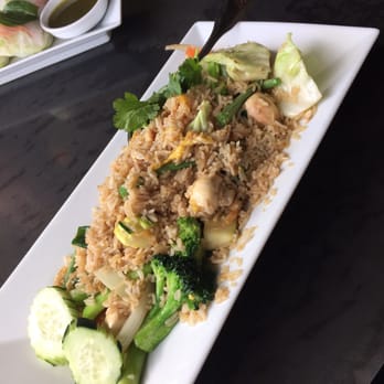 Manao Thai Street Eats - Fried Rice with Mixed Vegetables! Yummy - Thai Near Me - Seattle, Washington