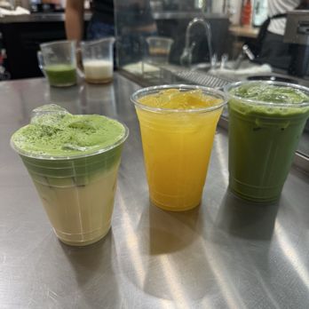 SET Coffee - Mango Sticky Rice, Mango Fizzy Lemonade, and Strawberry Matcha Latte - Coffee & Tea Near Me - Chino, California SET Coffee - Mango Sticky Rice, Mango Fizzy Lemonade, and Strawberry Matcha Latte - Coffee & Tea Near Me - Chino, California