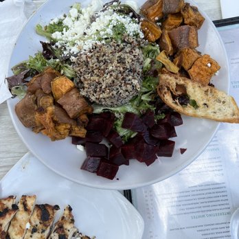 The Local - Get Rooted with an extra side of chicken and double sweet potato (they were out of carrots) - Breakfast & Brunch Near Me - Neptune Beach, Florida