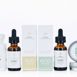 Pharmaceutical grade, full-spectrum CBD products by Ananda Professional