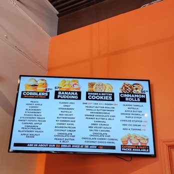 Peach Cobbler Factory - Menu - Desserts Near Me - Pembroke Pines, Florida