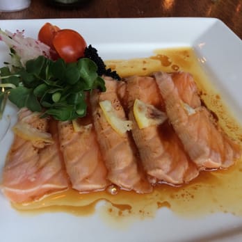 Tsunami Panhandle - Torch My Belly - seared salmon belly appetizer - Sushi Bars Near Me - San Francisco, California Tsunami Panhandle - Torch My Belly - seared salmon belly appetizer - Sushi Bars Near Me - San Francisco, California