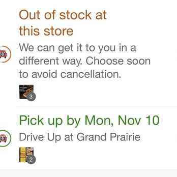 Target - Choosing another option means going to another store. I can do that with no assistance. - Department Stores Near Me - Grand Prairie, Texas Target - Choosing another option means going to another store. I can do that with no assistance. - Department Stores Near Me - Grand Prairie, Texas