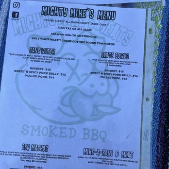 Mighty Mike's Meats - Menu - Food Trucks Near Me - Albuquerque, New Mexico Mighty Mike's Meats - Menu - Food Trucks Near Me - Albuquerque, New Mexico