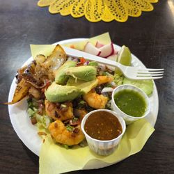 El Azteca Mexican Food - Taco de Camaron