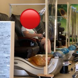 T & T Nails - COVID Pedicure Set Up