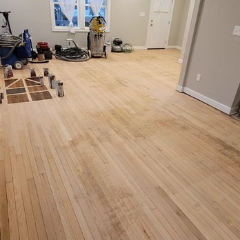 Southern Hardwood Floors - a hardwood floor being installed - Flooring Near Me Southern Hardwood Floors - a hardwood floor being installed - Flooring Near Me
