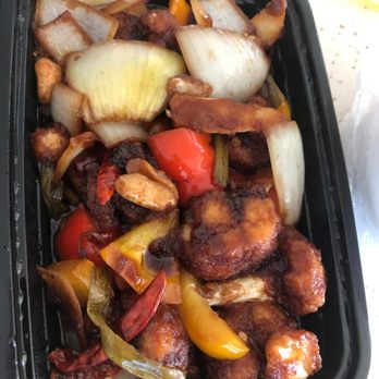Banana Leaf - Kung pao cauliflower (vegan) - Malaysian Near Me - Vancouver, British Columbia Banana Leaf - Kung pao cauliflower (vegan) - Malaysian Near Me - Vancouver, British Columbia