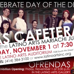 Latino Arts' 2013 Dia de los Muertos Celebration featuring Las Cafeteras, the Latino Arts Mariachi Juvenil, and Ofrendas exhibit