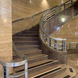 Howard County Courthouse - Art Deco stairs