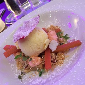 The Clink - Rhubarb dessert - British Near Me - Cardiff, CRF