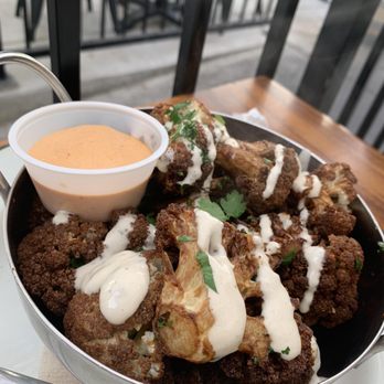 Brava Garden Eatery - Crispy Cauliflower - Wine Bars Near Me - Pleasanton, California Brava Garden Eatery - Crispy Cauliflower - Wine Bars Near Me - Pleasanton, California