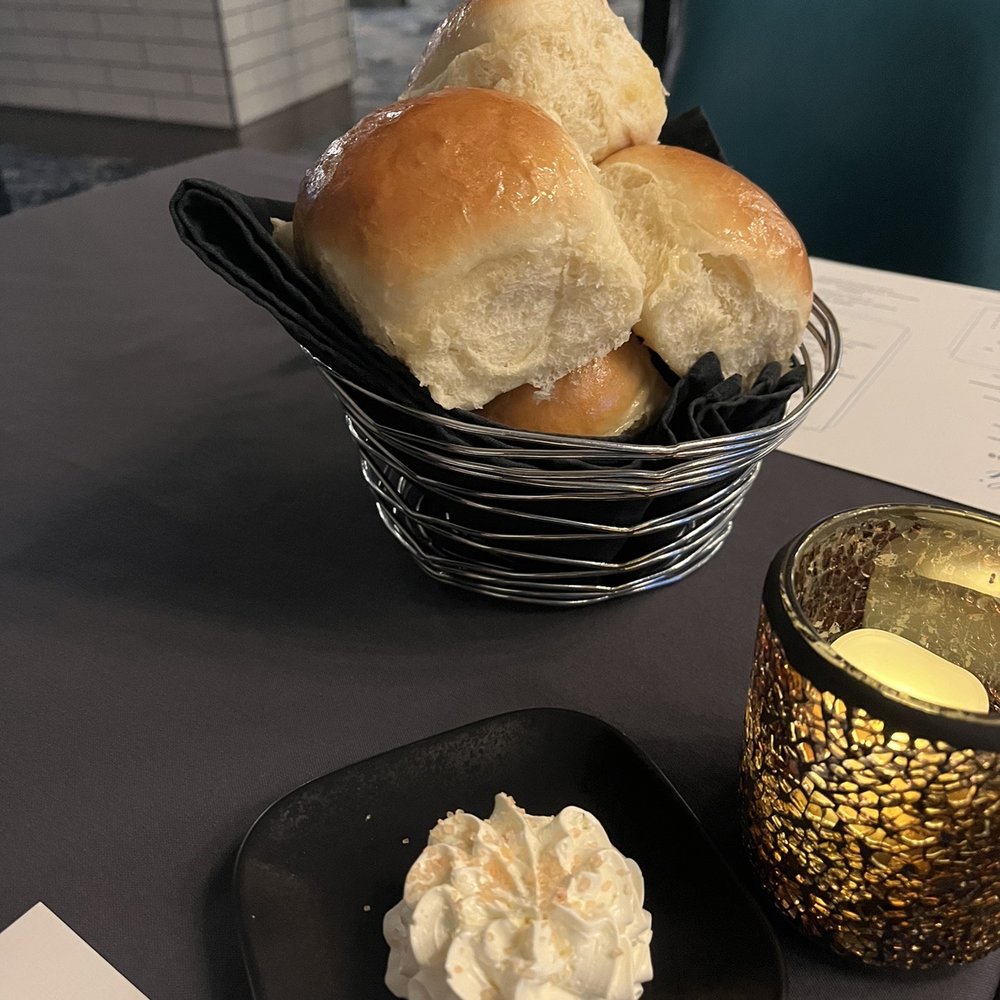 Rolls and butter Rolls and butter