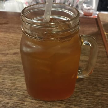 mokbar - Iced brew tea (quince black tea) - Korean Near Me - New York, New York mokbar - Iced brew tea (quince black tea) - Korean Near Me - New York, New York