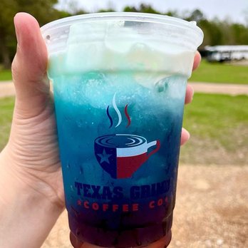 Texas Grind Coffee - Bomb Pop Redbull Spritzer - Coffee & Tea Near Me - Conroe, Texas Texas Grind Coffee - Bomb Pop Redbull Spritzer - Coffee & Tea Near Me - Conroe, Texas