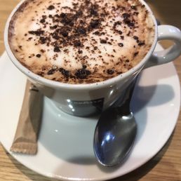 Really good cappuccino. Clean place, good service. Really good cappuccino. Clean place, good service.