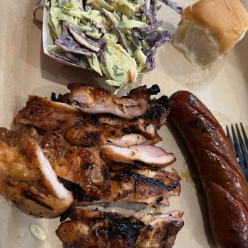 Smoked Out BBQ - Combo 1 Proteins (2) & Side (1) - Food Trucks Near Me - Santa Clara, California Smoked Out BBQ - Combo 1 Proteins (2) & Side (1) - Food Trucks Near Me - Santa Clara, California