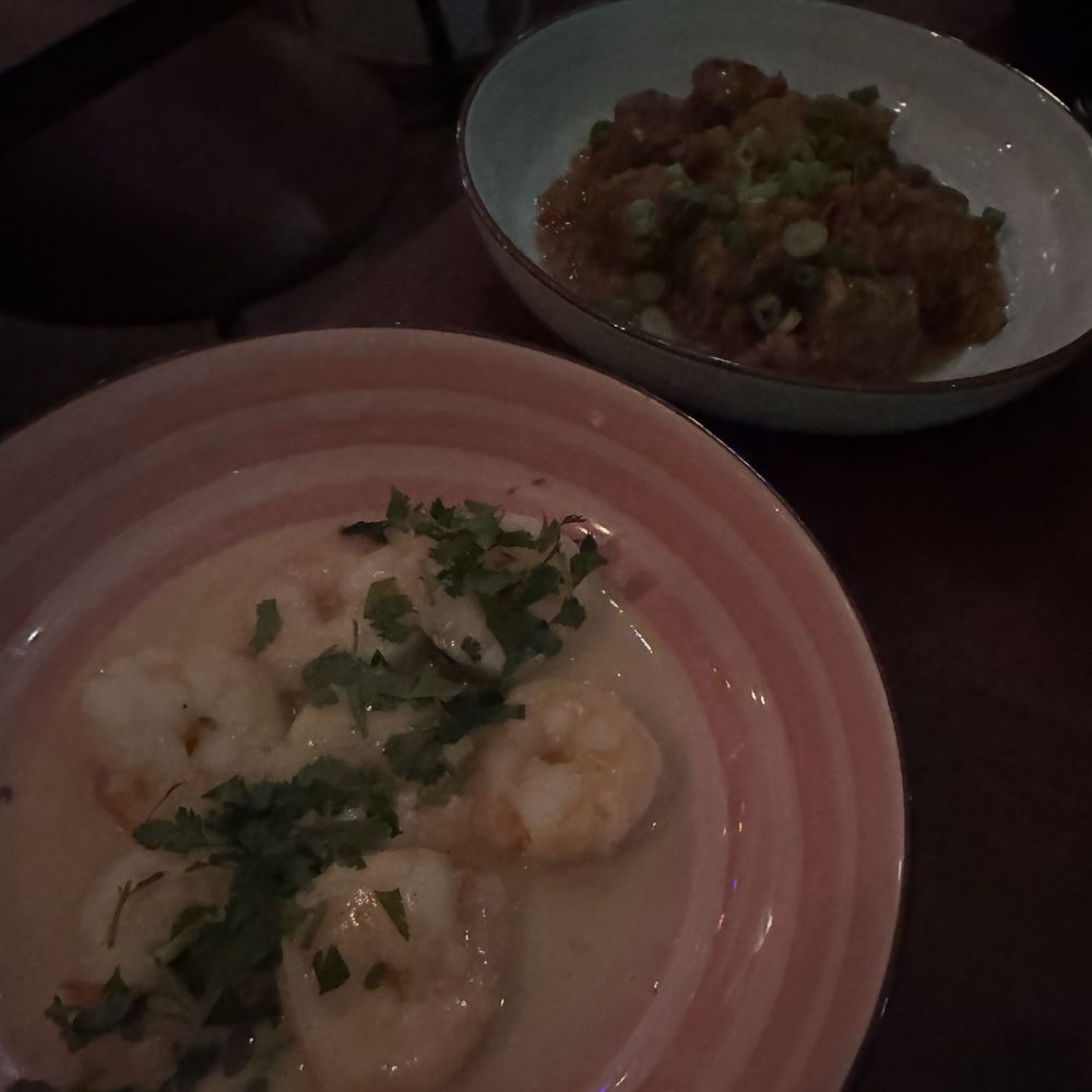 Maloya - Coconut shrimp, sausage ragu - French Near Me - Brooklyn, New York