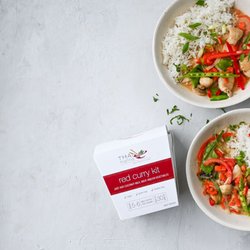 Thai Manna - Red Thai Curry Kit available in small (2-3 person) or large (5-6 person).