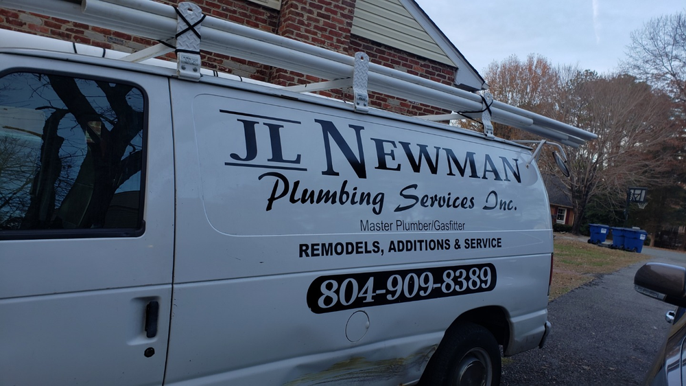 Slide of JL Newman Plumbing Services