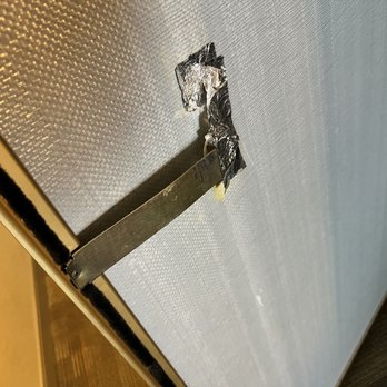 Hampton Inn Pell City - Broken closet door latch held with duct tape - Hotels Near Me - Pell City, Alabama Hampton Inn Pell City - Broken closet door latch held with duct tape - Hotels Near Me - Pell City, Alabama