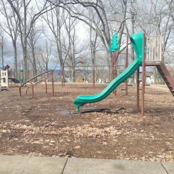 Oak Hill Park - Part of the playground equipment/Oak Hill Park, Olean, NY - Playgrounds Near Me - Olean, New York