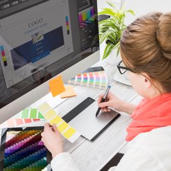 Crest Printing - Need help branding your product, we can help with your design and typesetting.