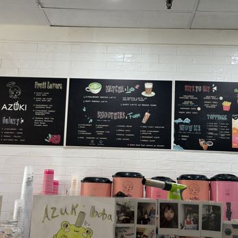 Azuki Tea - Menu - Bubble Tea Near Me - Thousand Oaks, California