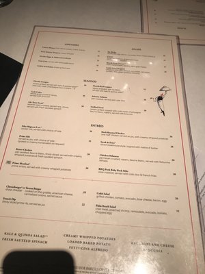Menu photo 8 BrickTop's Naples, FL