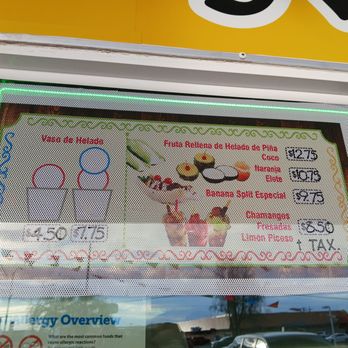 Nieves De Garrafa Rufinos - Menu of specialty - Ice Cream & Frozen Yogurt Near Me - Tucson, Arizona Nieves De Garrafa Rufinos - Menu of specialty - Ice Cream & Frozen Yogurt Near Me - Tucson, Arizona