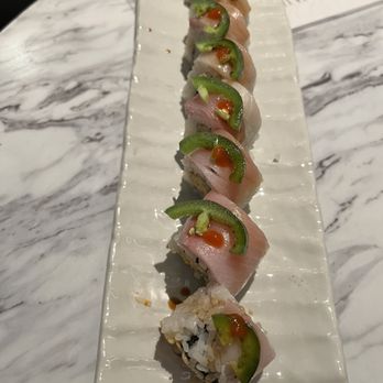 Zu Izakaya - ASU - Jalapeno Hamachi Roll - Sushi Bars Near Me - Tempe, Arizona Zu Izakaya - ASU - Jalapeno Hamachi Roll - Sushi Bars Near Me - Tempe, Arizona