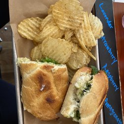 Main Street Bistro - Chicken pesto sandwich
