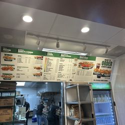 Wingstop - Menu and very clean kitchen!!