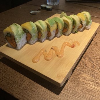 Qimura Sushi & Ramen - Veggie Dragon Roll - Sushi Bars Near Me - Windsor, California Qimura Sushi & Ramen - Veggie Dragon Roll - Sushi Bars Near Me - Windsor, California