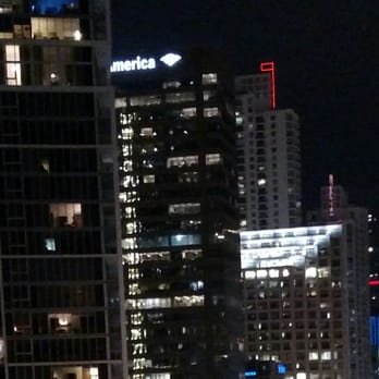 Area 31 - Night scene from Area 31 terrace - Seafood Near Me - Miami, Florida Area 31 - Night scene from Area 31 terrace - Seafood Near Me - Miami, Florida