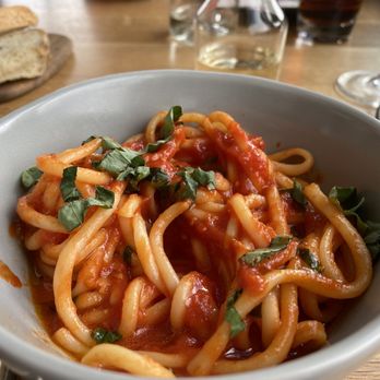 Sam's - Spaghetti lunch dish. - Italian Near Me - Snowmass Village, Colorado Sam's - Spaghetti lunch dish. - Italian Near Me - Snowmass Village, Colorado