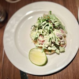 Crab Tostada
