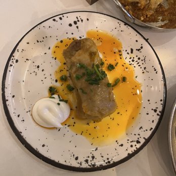 AMBAR Restaurant, Capitol Hill - Sarma 'Pork Belly Stuffed Cabbage' - Modern European Near Me - Washington, DC, District of Columbia AMBAR Restaurant, Capitol Hill - Sarma 'Pork Belly Stuffed Cabbage' - Modern European Near Me - Washington, DC, District of Columbia
