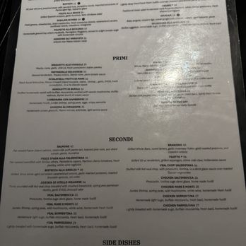 Nando Ristorante Enoteca - Menu - Italian Near Me - Boston, Massachusetts