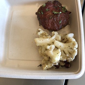 Hearth Grill - Meatloaf with cauliflower side dish - American Near Me - Springfield, Massachusetts