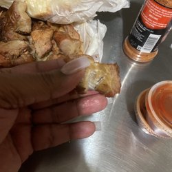 Johnny's Catering & Bar-B-Que - Old dry Turkey Tip