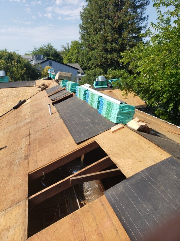 Slide of Brubaker's Roofing