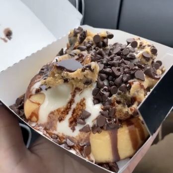 Cinnaholic - Cookie Dough cinnamon roll - Bakeries Near Me - Gaithersburg, Maryland