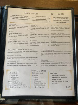 Menu photo 2 Jack's Brewing Company Fremont, CA Menu photo 2 Jack's Brewing Company Fremont, CA