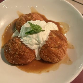 Moose's Tooth - Bananas Foster Cream Puffs - Pizza Near Me - Anchorage, Alaska Moose's Tooth - Bananas Foster Cream Puffs - Pizza Near Me - Anchorage, Alaska