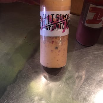 Crisp - Mystery sauce. Anyone know what magic is in here? - Korean Near Me - Chicago, Illinois