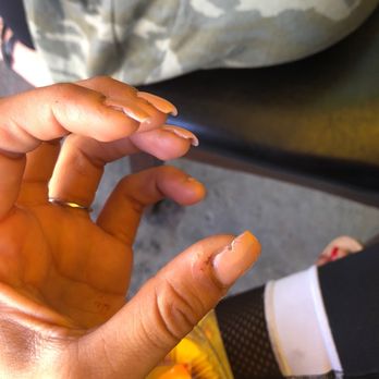 Vogue Nails - Sloppy work - Nail Salons Near Me - Riverside, California