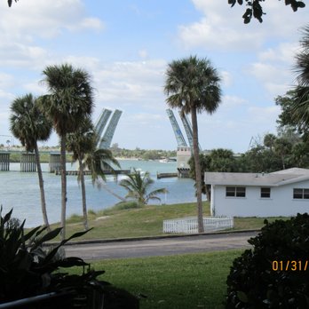 Jupiter Inlet Lighthouse and Museum - View of the Jupiter Island drawbridge from the lighthouse grounds - Landmarks & Historical Buildings Near Me - Jupiter, Florida