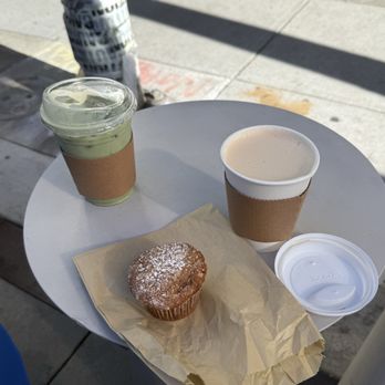 Saint Frank Coffee - matcha, chai, and banana muffin - Coffee & Tea Near Me - San Francisco, California Saint Frank Coffee - matcha, chai, and banana muffin - Coffee & Tea Near Me - San Francisco, California